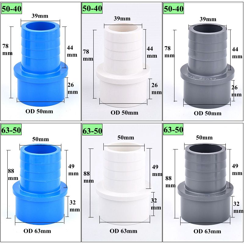 Aquarium Fish Big Size - 2Pcs Big Size PVC Pagoda Hose