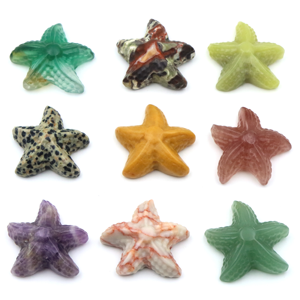 Aquarium Fish In - 35mm Starfish Shape Statue Marine Animal