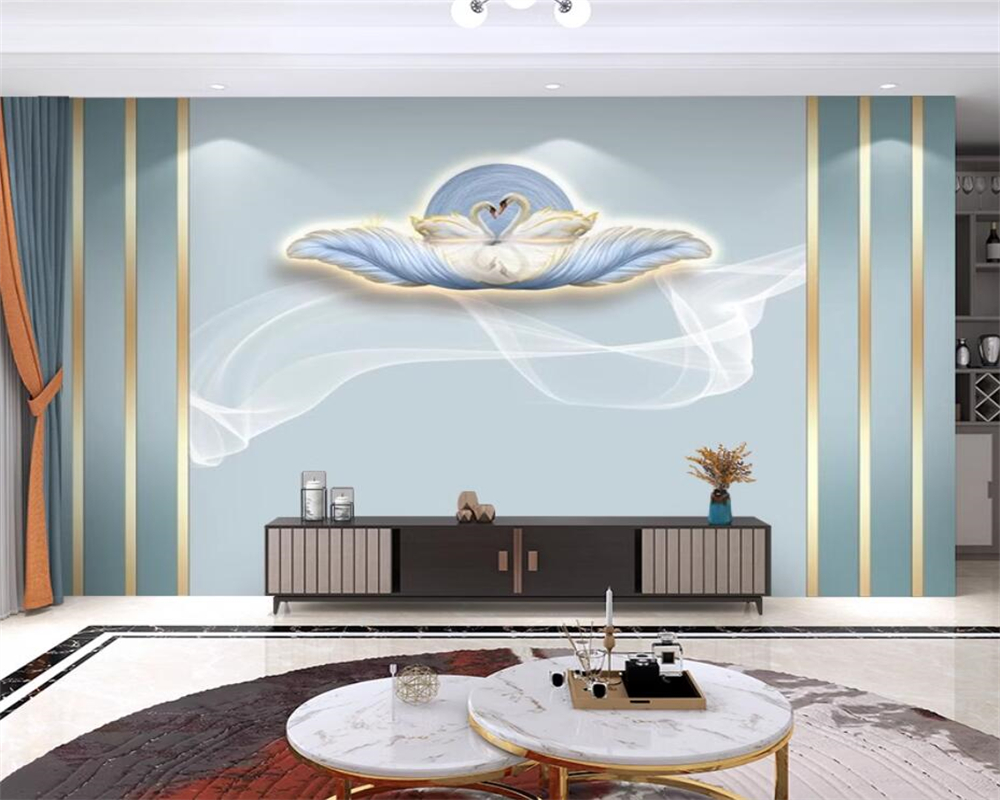 Background Film 3D - beibehang Customized New TV Background Abstract