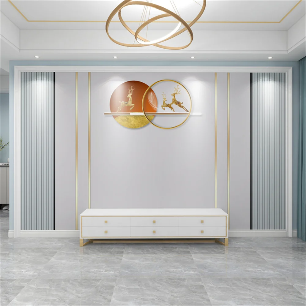 Background Film 3D - Custom wallpaper 3D stereoscopic modern simple