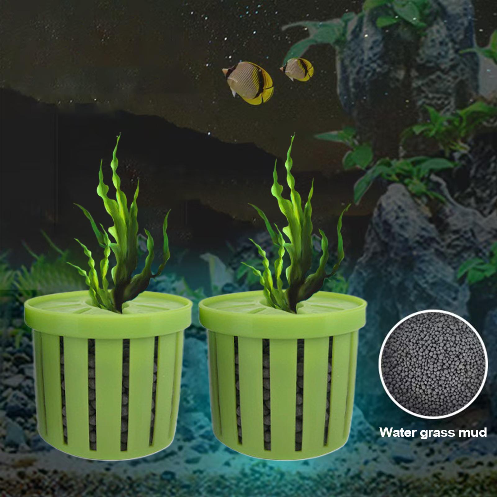 Stable Fish Tank Plant Cup 4pc - Aquarium Fish Restaurant recension och pris
