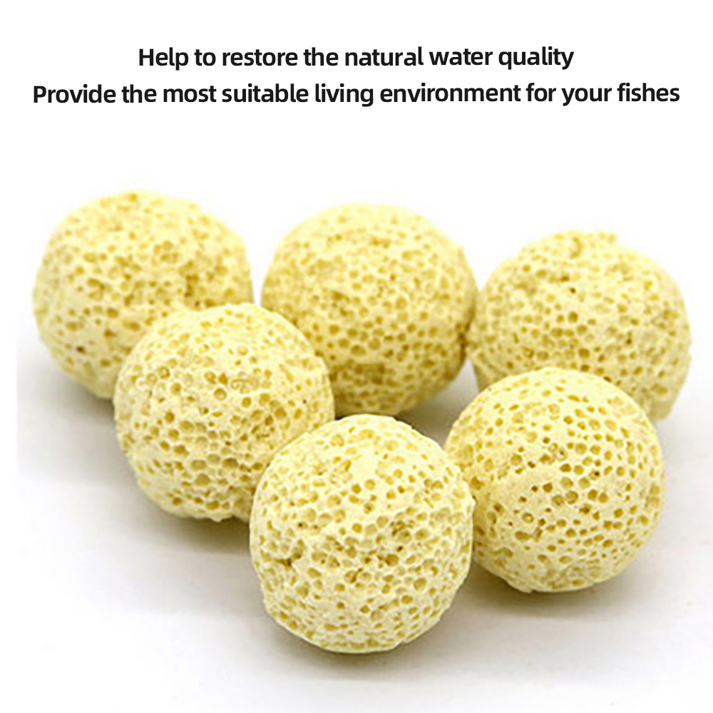 20/50/100 PCS Aquarium Filter  - Aquarium Fish Ball recension och pris