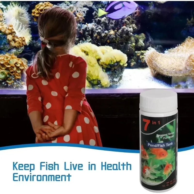 Aquarium Test Strip  Freshwate - Aquarium Test Kit recension och pris