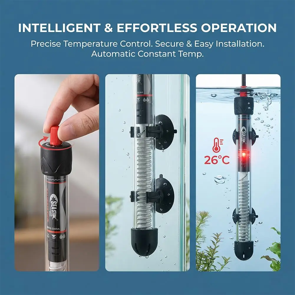 Adjustable Aquarium Heater 25W - Aquarium Heater Submersible recension och pris