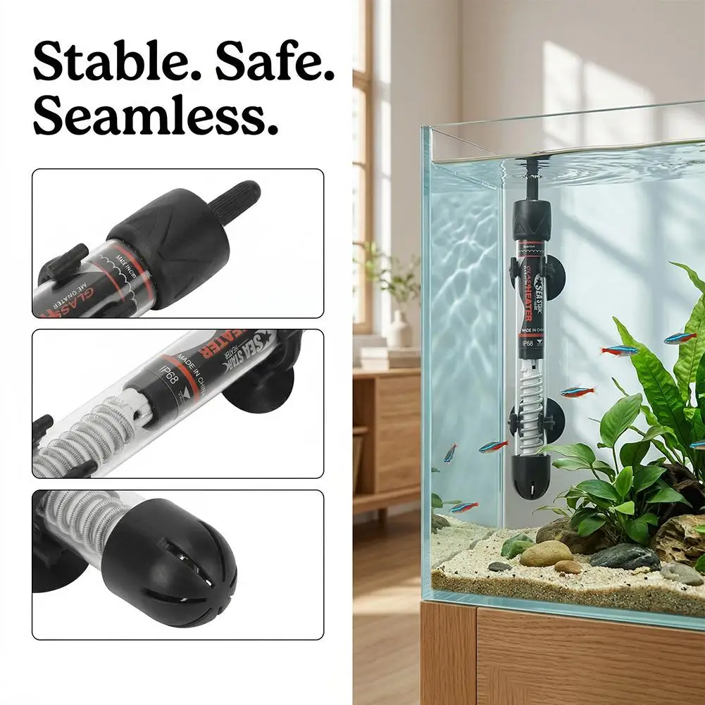 Adjustable Aquarium Heater 25W - Aquarium Heater Submersible recension och pris