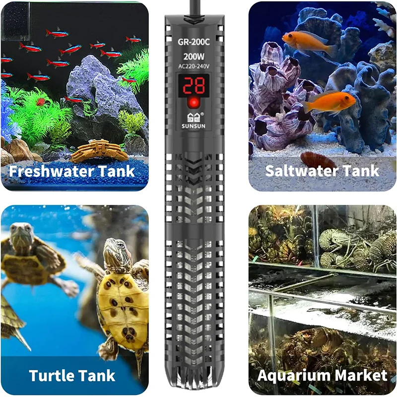 Aquariums Submersible Heater D - Aquarium Heater Submersible recension och pris