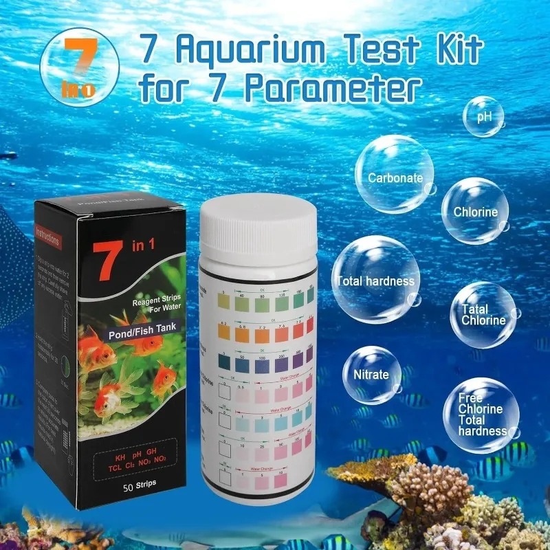 Aquarium Test Strips Fish Tank - Aquarium Test Kit recension och pris