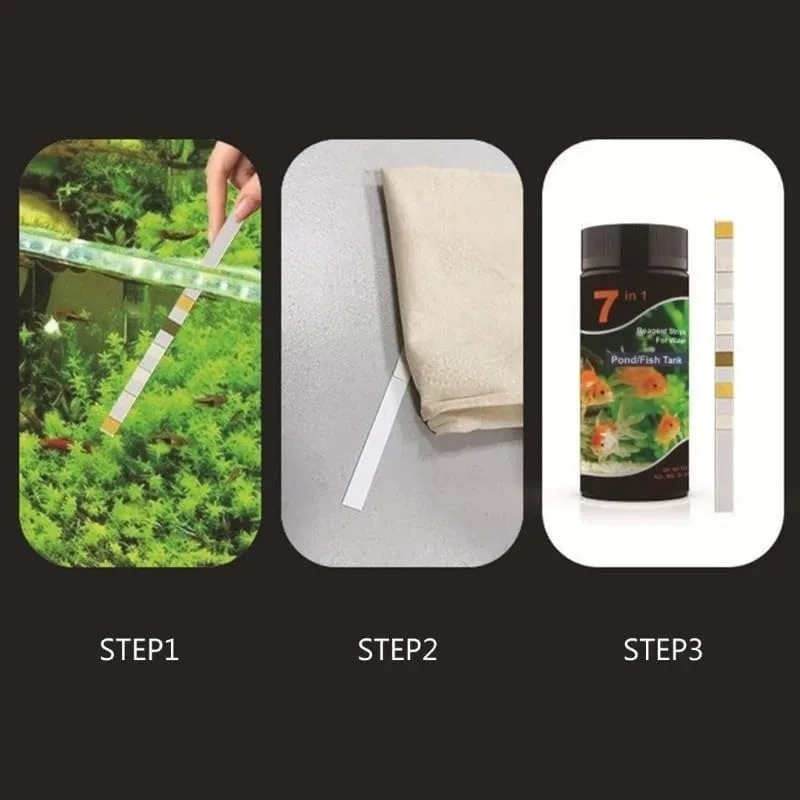 Aquarium Test Strips Fish Tank - Aquarium Test Kit recension och pris