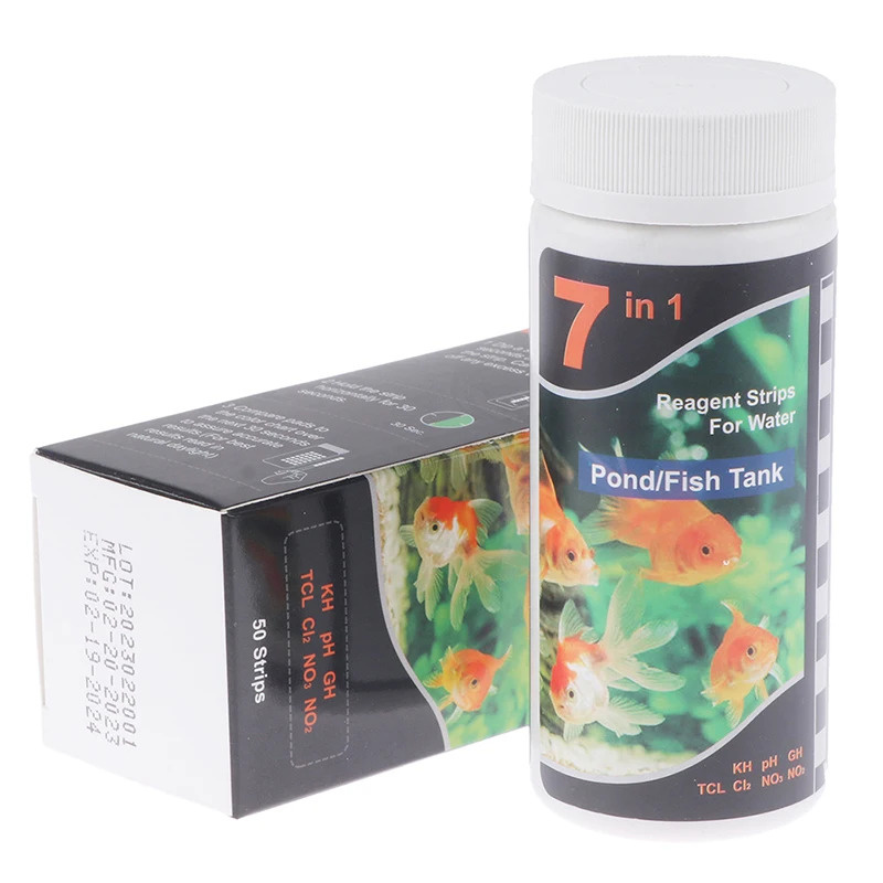 7-In-1 PH Test Strip, Aquarium - Aquarium Test Kit recension och pris