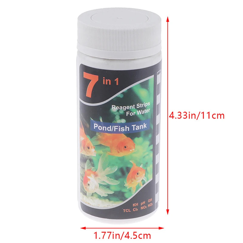 7-In-1 PH Test Strip, Aquarium - Aquarium Test Kit recension och pris