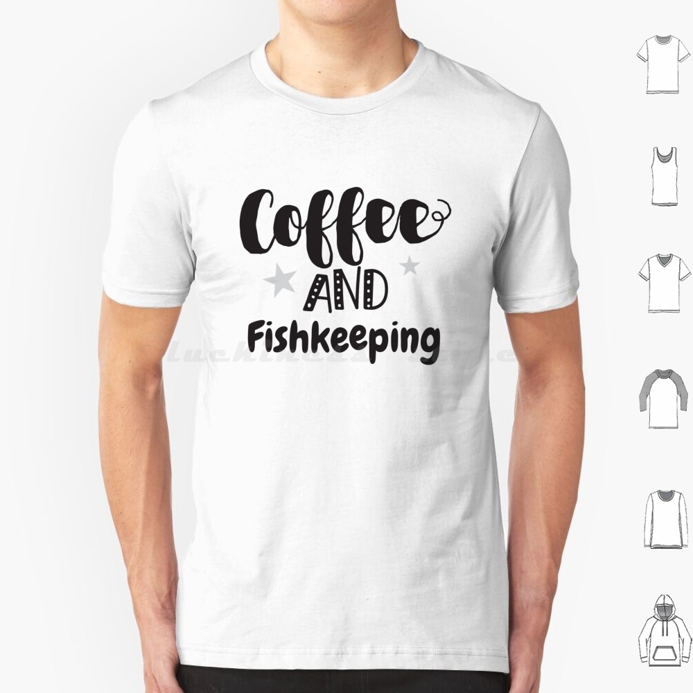 Coffee And Fish Keeping T Shir - Aquarium Fish Big Size recension och pris