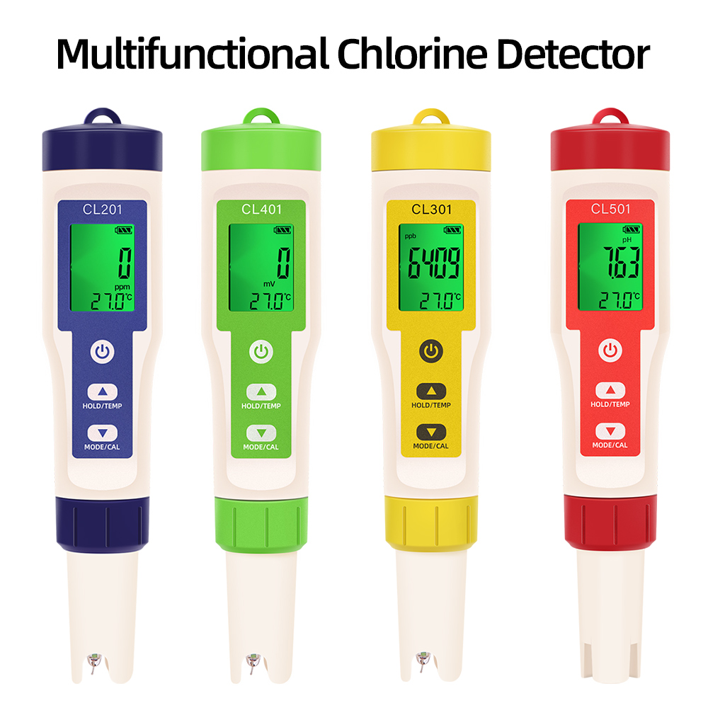 PH/CL2/H2/ORP/Temperature Mete - Aquarium Test Kit recension och pris