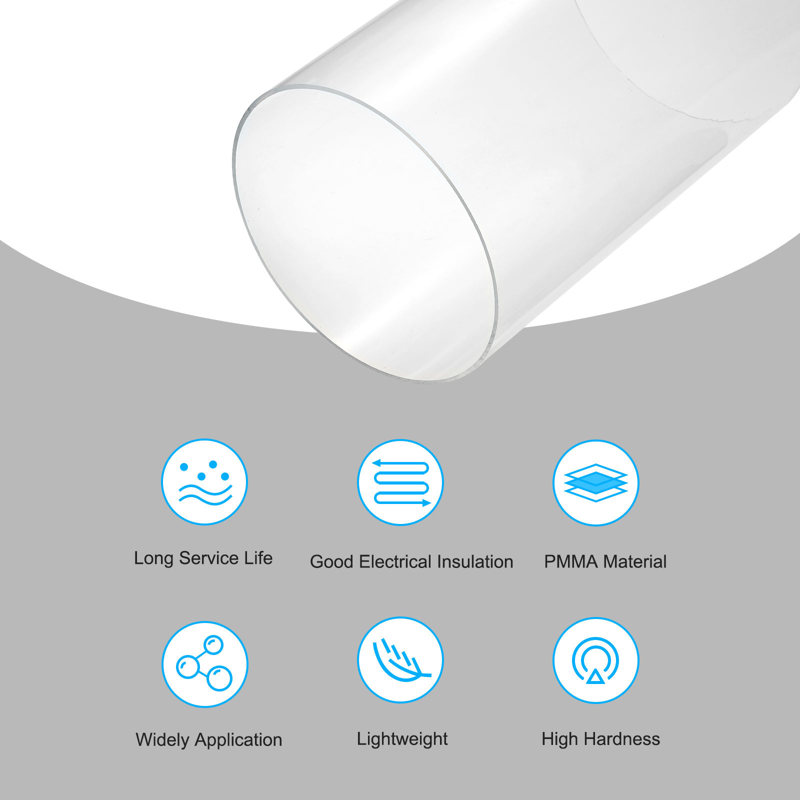 350mm Transparent Acrylic Aqua - Aquarium Fish Breeding recension och pris