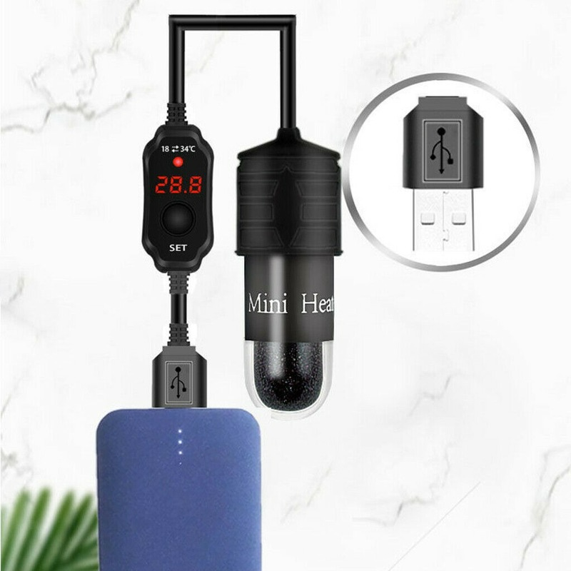 Mini Aquarium Fish Tank Heater - Aquarium Heater Submersible recension och pris
