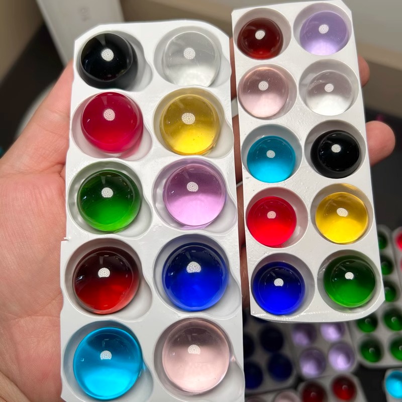 10/20pcs Solid Color Glass Bal - Aquarium Fish Ball recension och pris