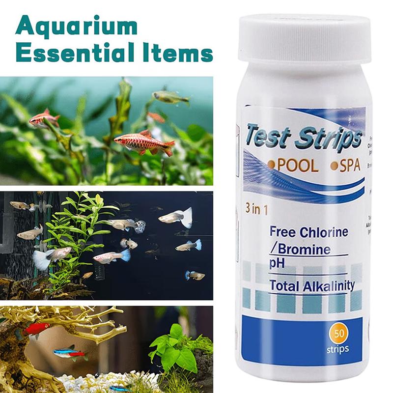 Aquarium Water Test Strips 9 i - Aquarium Test Kit recension och pris