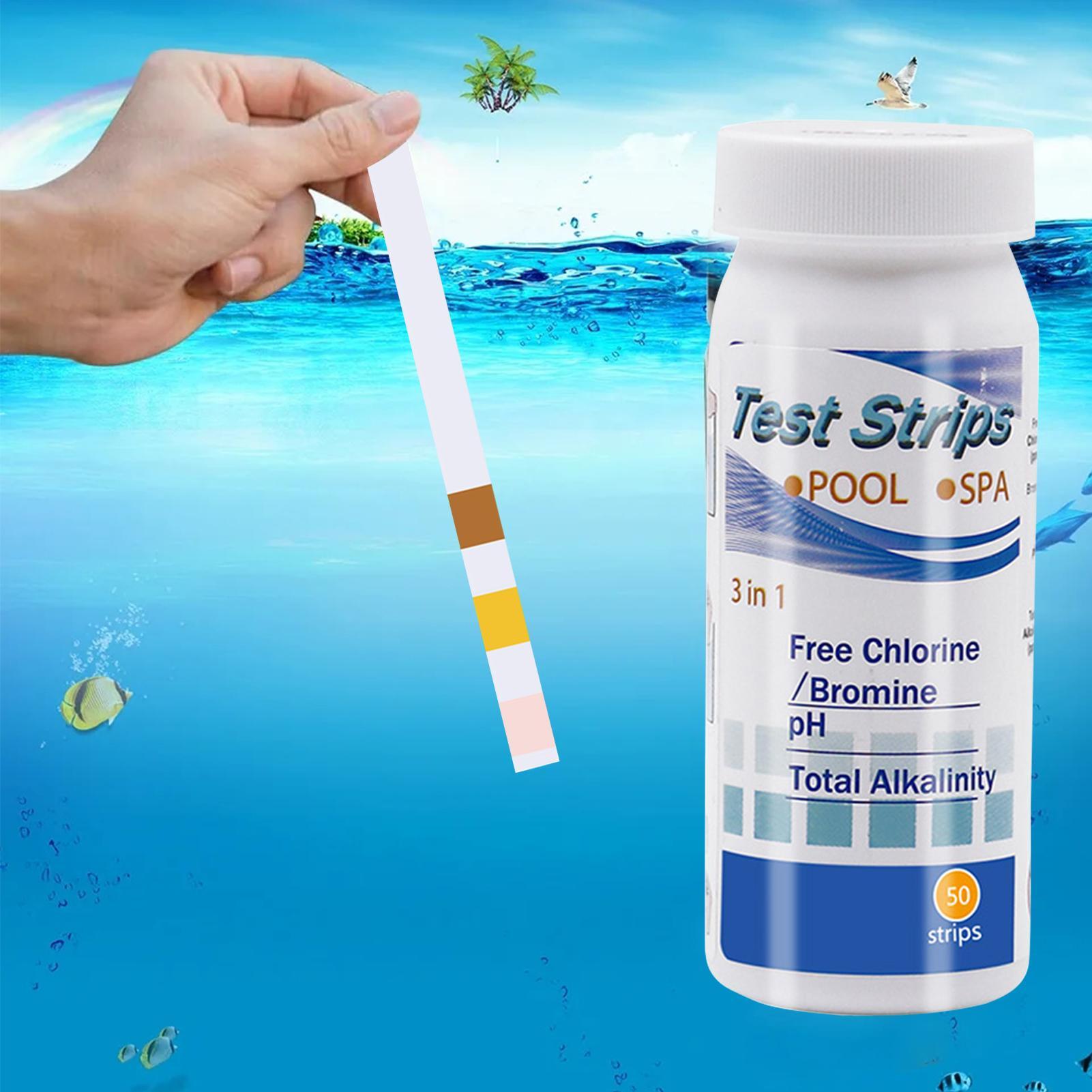 Chlorine PH Test Strips SPA Sw - Aquarium Test Kit recension och pris