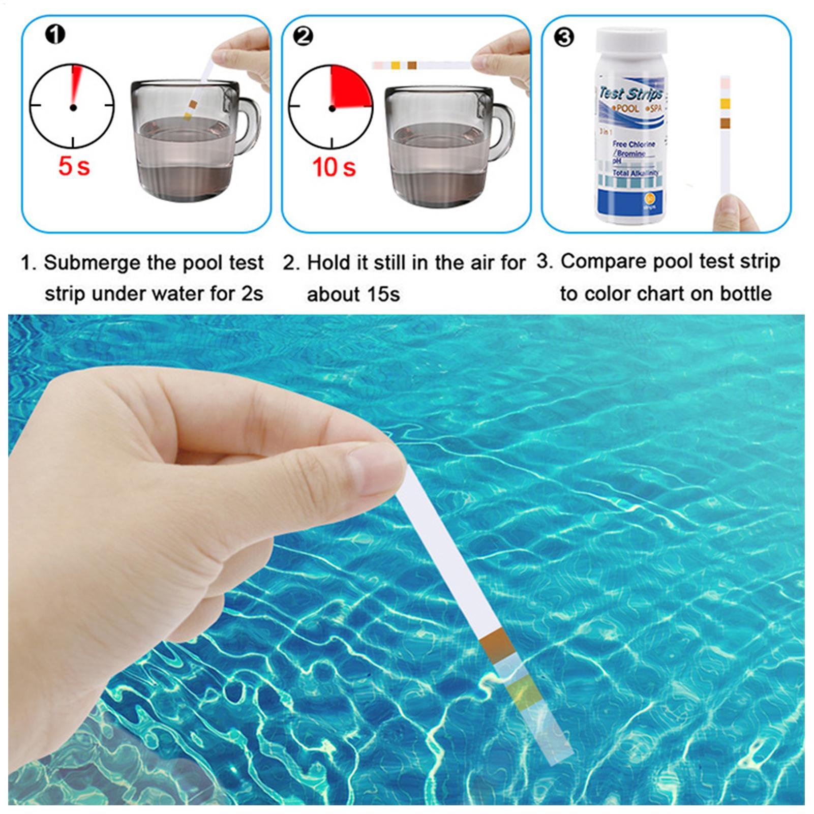 Chlorine PH Test Strips SPA Sw - Aquarium Test Kit recension och pris