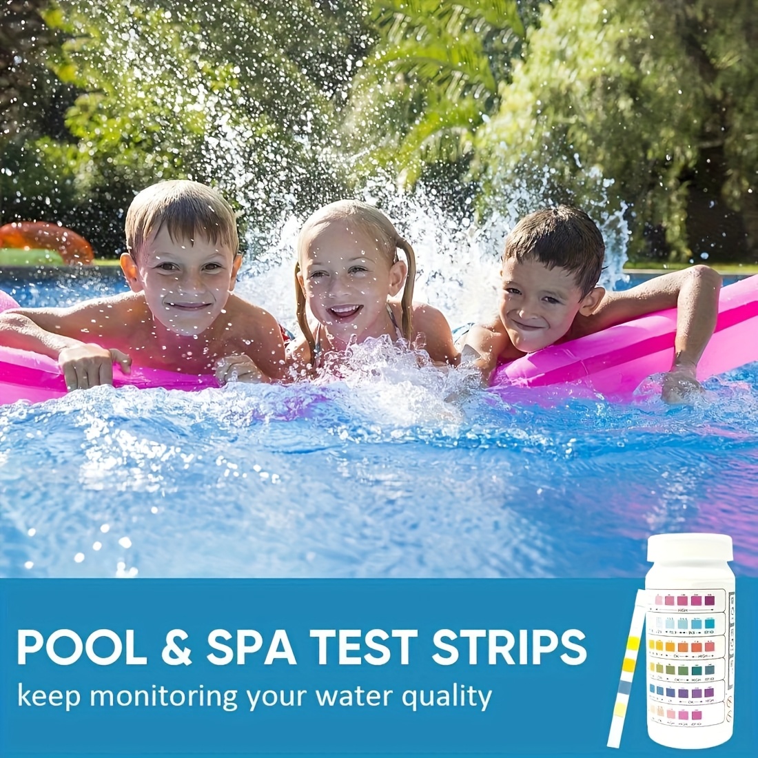 6-in-1 Pool & Spa Water Test S - Aquarium Fish Breeding recension och pris