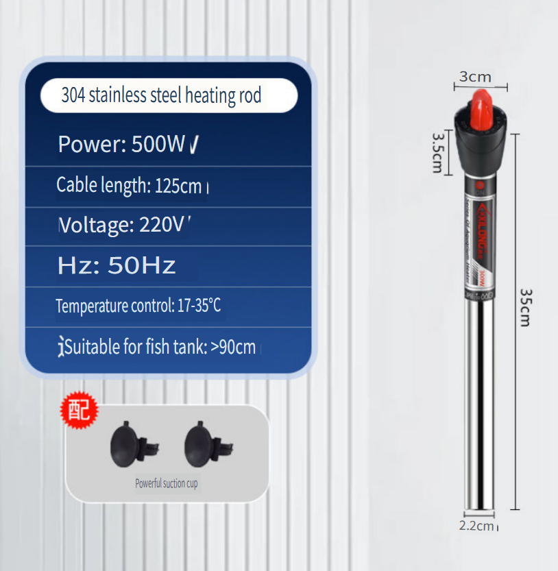 Xilong Stainless Steel Aquariu - Aquarium Heater Submersible recension och pris