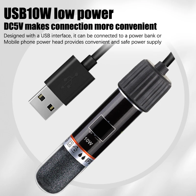 USB 26°CMini Aquarium Immersio - Aquarium Heater Submersible recension och pris