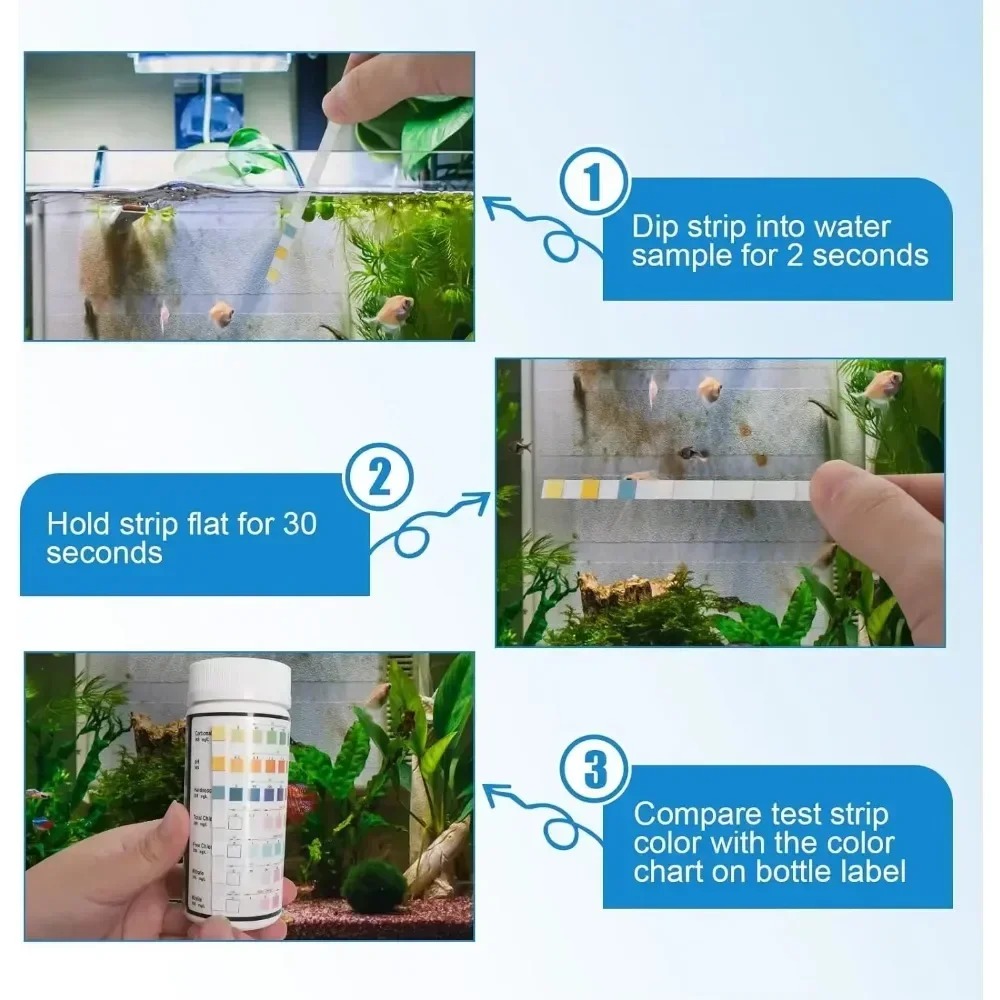Aquarium Test Strip  PH Qualit - Aquarium Test Kit recension och pris