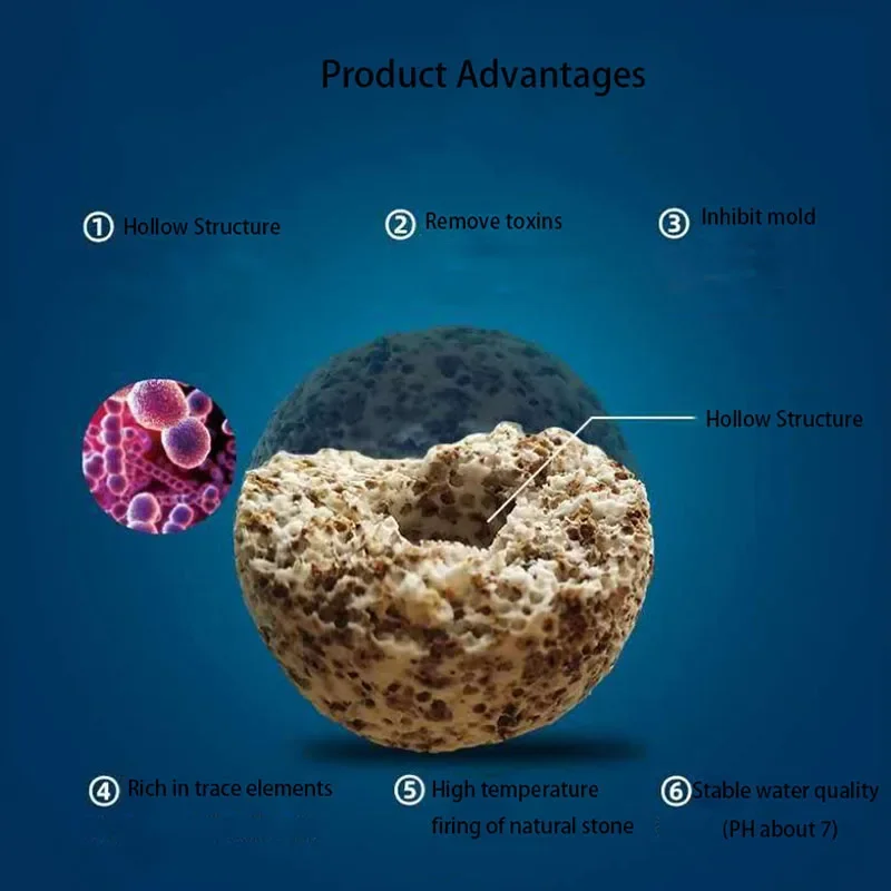 10pcs 20pcs High Quality  Aqua - Aquarium Fish Ball recension och pris