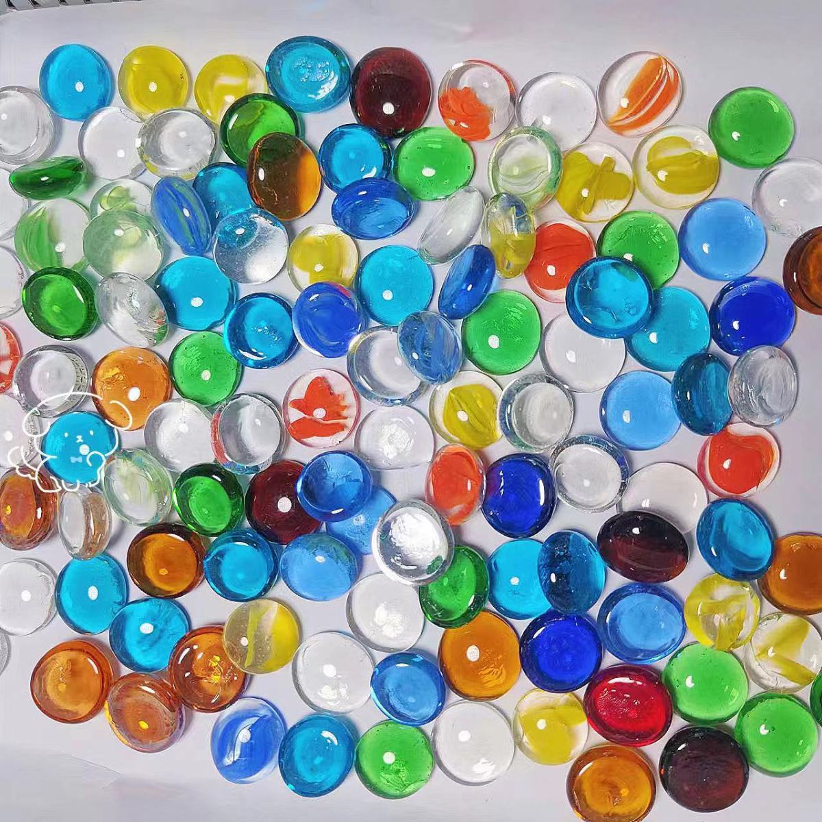 Glass flat bead Crystal Ball D - Aquarium Fish Ball recension och pris