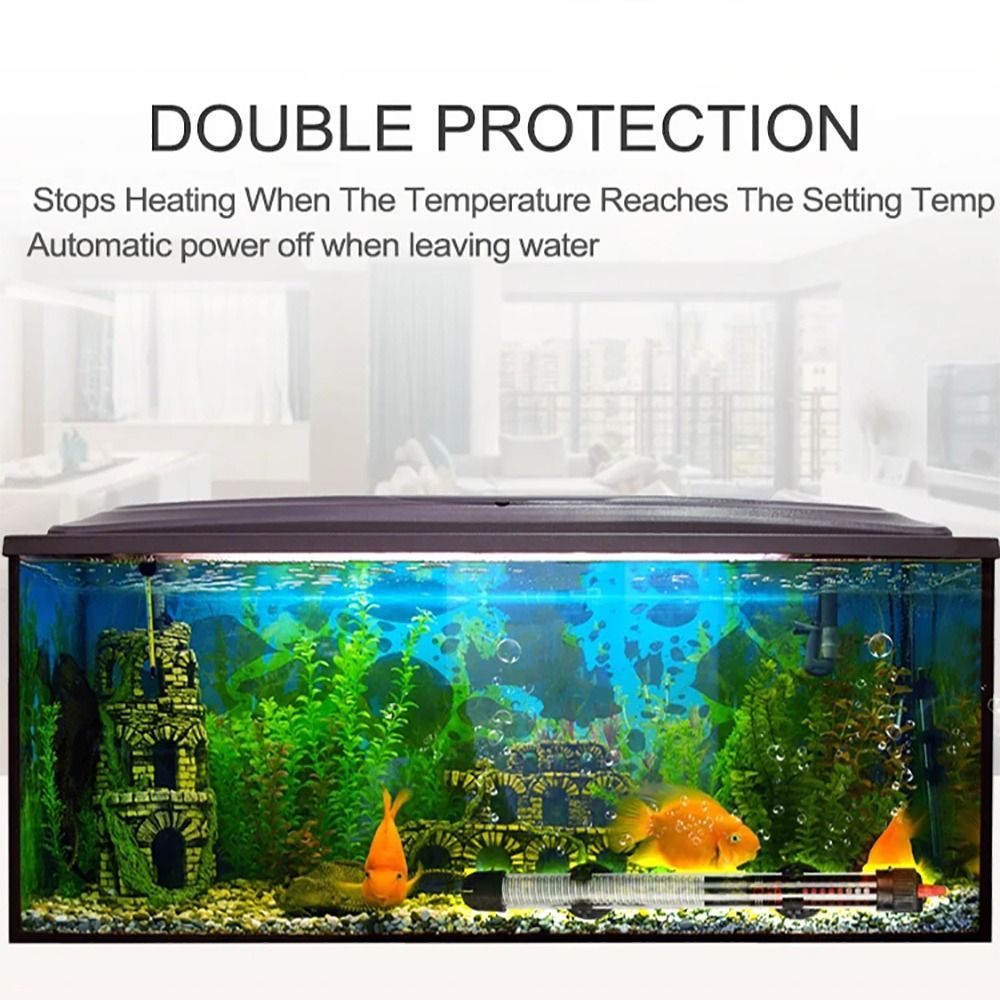 1Pcs 25W/50W/100W/200W/300W Th - Aquarium Heater Submersible recension och pris