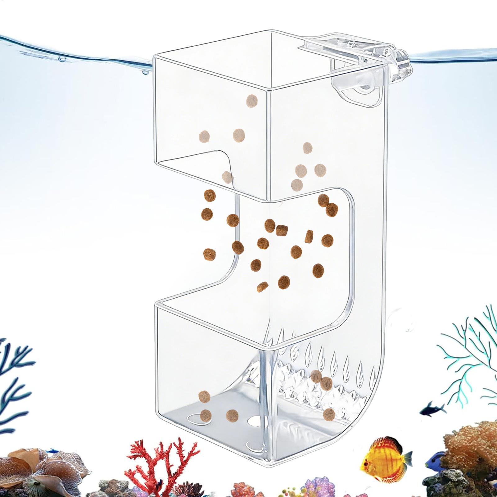 Aquarium Fish Feeder Box Trans - Aquarium Fish Holiday Food recension och pris