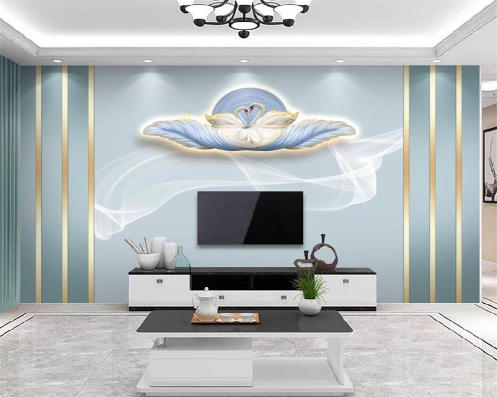 beibehang Customized New TV Ba - Background Film 3D recension och pris