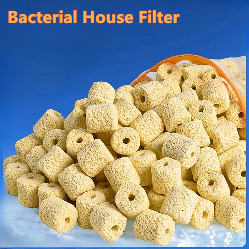 100g Bacterial House Filter Aq - Aquarium Fish Ball recension och pris