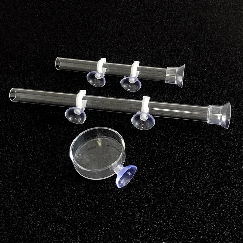 Acrylic Aquarium Feeder Tube D - Aquarium Fish Holiday Food recension och pris