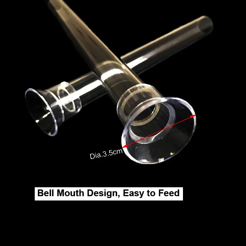 Acrylic Aquarium Feeder Tube D - Aquarium Fish Holiday Food recension och pris