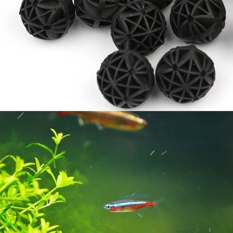 20Pcs 16mm Aquarium Filter Bio - Aquarium Fish Ball recension och pris