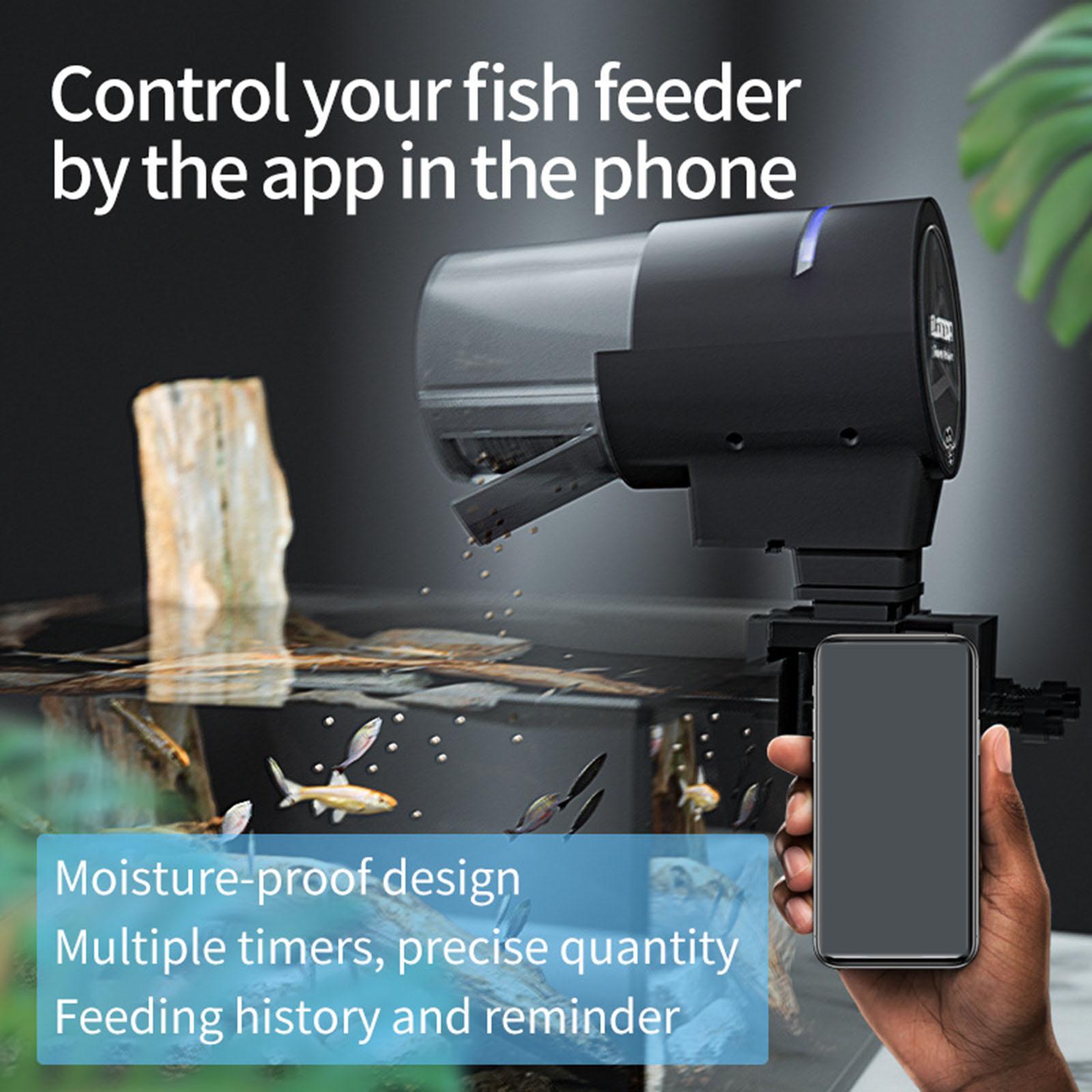 Large Capacity WiFi Automatic  - Aquarium Fish Holiday Food recension och pris